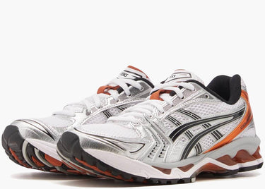 ASICS GEL-KAYANO 14 WHITE PIQUANT ORANGE