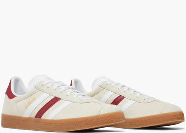 ADIDAS GAZELLE ALUMINUM COLLEGIATE BURGUNDY
