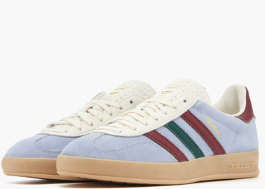 ADIDAS GAZELLE INDOOR BLUE DAWN COLLEGIATE BURGUNDY