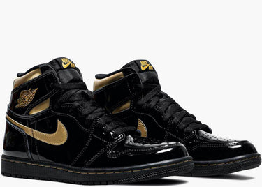 JORDAN 1 RETRO HIGH BLACK METALLIC GOLD (2020)