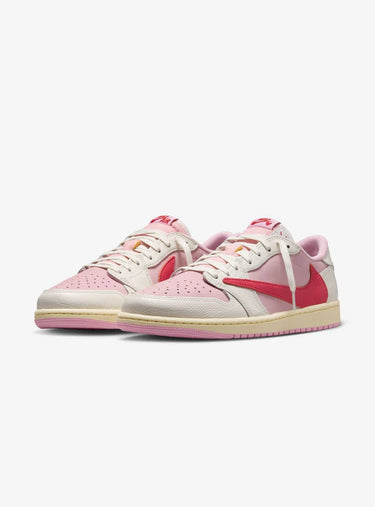 JORDAN 1 LOW TRAVIS SCOTT SAIL TROPICAL PINK