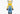 BEARBRICK X DESCIPABLE ME KEVIN 1000% YELLOW