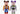 BEARBRICK X TOY STORY WOODY AND BUZZ LIGHTYEAR 100%