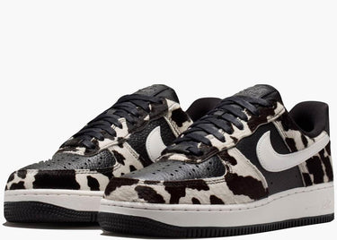 NIKE AIR FORCE 1 LOW COW PRINT BLACK (W)