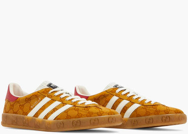 ADIDAS GAZELLE GUCCI ORIGINAL GG BEIGE BROWN