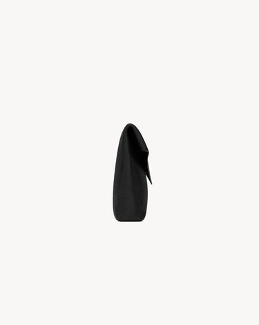 Pochette Saint Laurent Envelope grande CASSANDRE in pelle di agnello black
