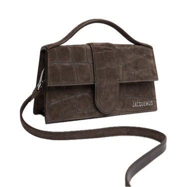 JACQUEMUS LE GRAND BAMBINO CAMEL DARK BROWN