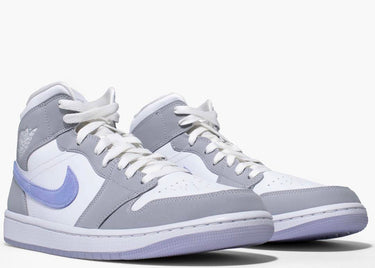 JORDAN 1 MID WOLF GREY ALUMINUM (W)