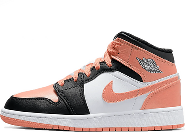 JORDAN 1 MID LIGHT MADDER ROOT (GS)