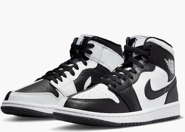 JORDAN 1 MID SPLIT BLACK WHITE (W)