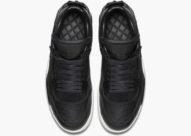 JORDAN 4 PONY HAIR BLACK