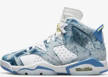 JORDAN 6 RETRO WASHED DENIM (2022) (GS)