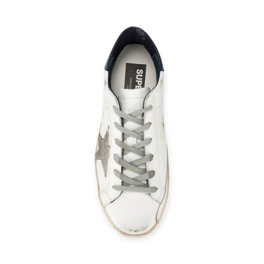 GOLDEN GOOSE SNEAKERS SUPER-STAR BLU