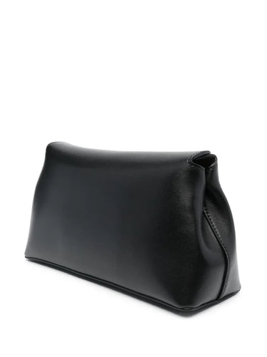 TOTEME Clutch T-Lock Nero Lucido