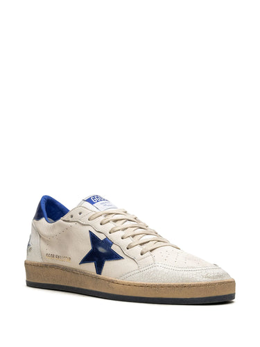 GOLDEN GOOSE BALLSTAR WHITE BLU