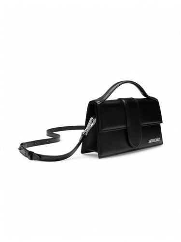 JACQUEMUS LE GRAND BAMBINO BLACK  SILVER