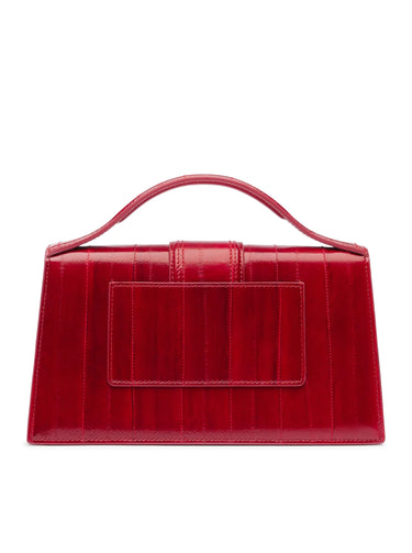 JACQUEMUS LE GRAND BAMBINO DARK RED