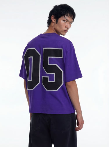 COLLEGE PURPLE TEE