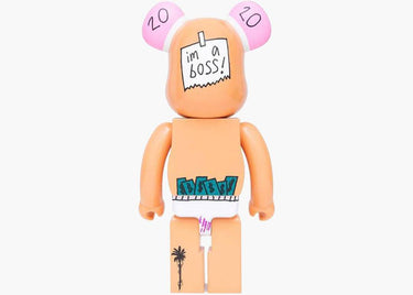 BEARBRICK THE 3125C X OBJECTIVE X MEDICOM TOY “EDC” CLOT EDISON CHEN 100% & 400% SET