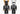 BEARBRICK x DAFT PUNK 100% BLACK