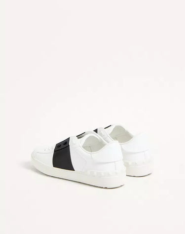VALENTINO SNEAKER OPEN WHITE BLACK