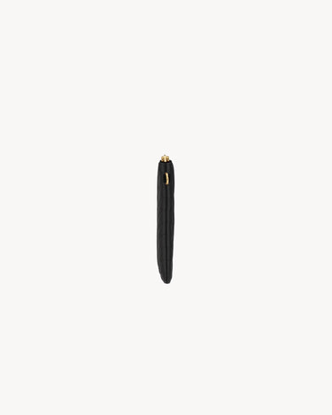 CASSANDRE MATELASSÉ astuccio in pelle trapuntata BLACK