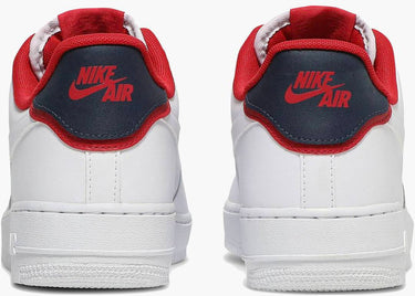 NIKE AIR FORCE 1 LOW DOUBLE LAYER WHITE OBSIDIAN RED