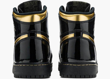 JORDAN 1 HIGH BLACK METALLIC GOLD (GS)