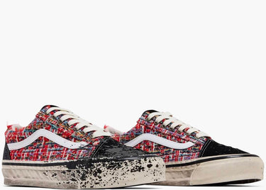 VANS PREMIUM OLD SKOOL CHARMS RED BLACK