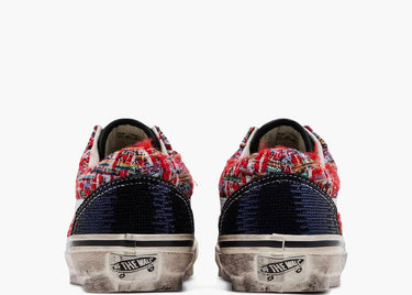 VANS PREMIUM OLD SKOOL CHARMS RED BLACK