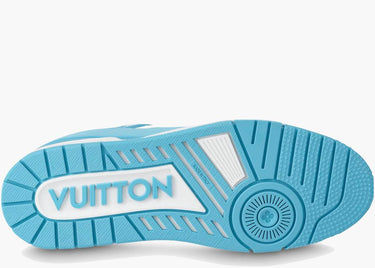 LOUIS VUITTON TRAINER LOW WHITE SKY BLUE