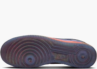 NIKE AIR FORCE 1 LOW RETRO HEAT MAP BLACK RACER BLUE
