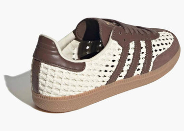 ADIDAS SAMBA OG BASKETWEAVE CREAM WHITE EARTH STRATA (W)