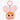 POPMART CRYBABY x POWERPUFF GIRLS SERIES BUNNY BLOSSOM VINYL FACE PLUSH