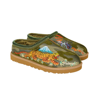 UGG TASMAN SLIPPER PALACE BURNT OLIVE CAMO