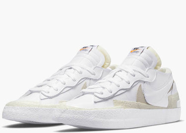NIKE BLAZER LOW SACAI WHITE PATENT LEATHER