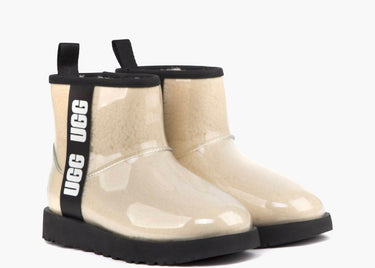 UGG CLASSIC CLEAR MINI BOOT NATURAL BLACK (W)
