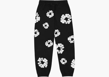 DENIM TEARS COTTON WREATH SWEATPANT BLACK