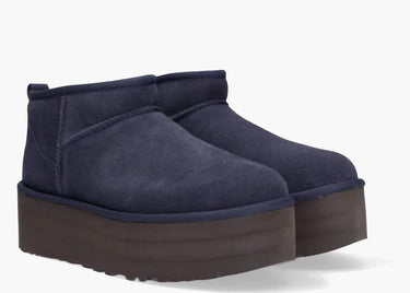 UGG CLASSIC ULTRA MINI PLATFORM BOOT EVE BLUE (W)