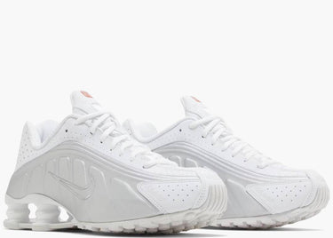 NIKE SHOX R4 WHITE METALLIC SILVER (W)