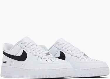 NIKE AIR FORCE 1 LOW SUPREME WHITE BLACK