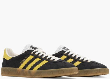 ADIDAS X GUCCI GAZELLE BLACK GG MONOGRAM