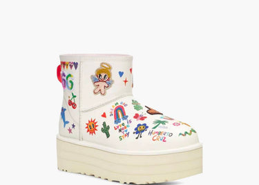 UGG CLASSIC MINI PLATFORM BOOT POP SKETCH (W)