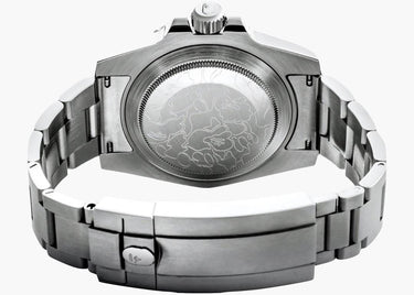 BAPEX TYPE 1 WATCH SILVER / GREEN