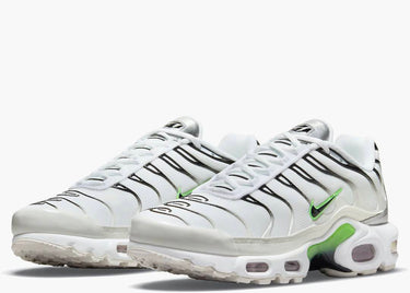 NIKE AIR MAX PLUS WHITE NEON METALLIC SILVER (W)