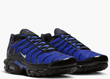 NIKE AIR MAX PLUS PREMIUM BLACK RACER BLUE