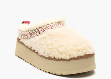 UGG TAZZ SLIPPER HERITAGE BRAID NATURAL (W)