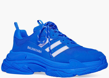 BALENCIAGA TRIPLE S ADIDAS BLUE WHITE