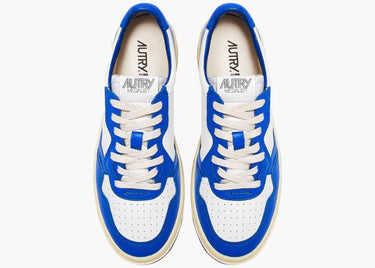 AUTRY MEDALIST LEATHER LOW AZURE WHITE
