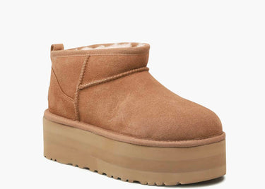 UGG CLASSIC ULTRA MINI PLATFORM BOOT CHESTNUT (W)